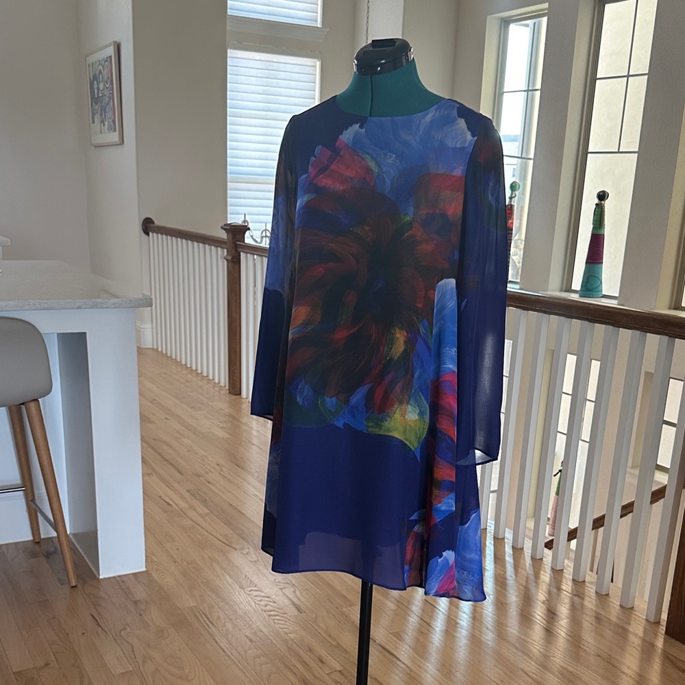 Vibrant Print Dress/Tunic